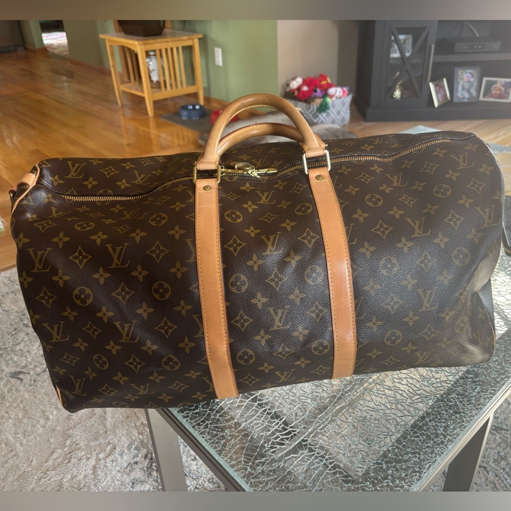 Louis Vuitton Keepall 55 Monogram Duffel